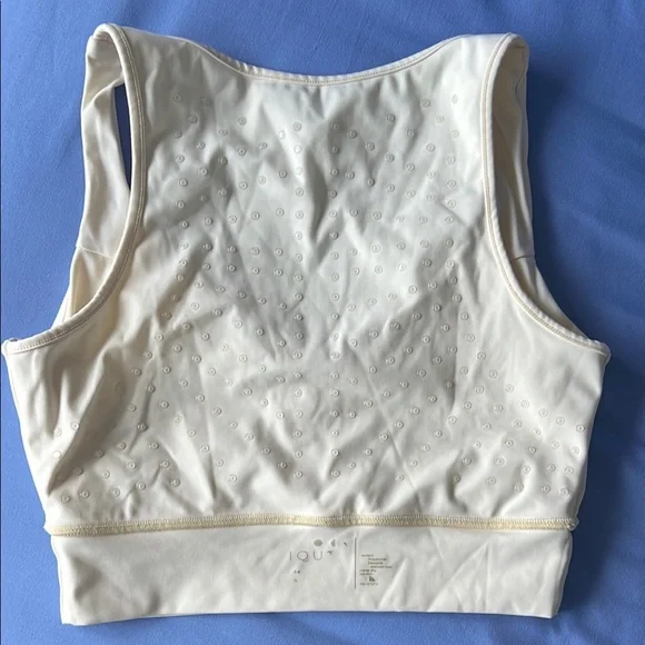 WORN ONCE • Elastique Athletics Le Divine Bra in Ivoire/Ivory • Women’s XS - Picture 7 of 14